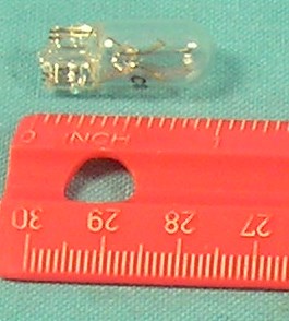 Bulb - Single Element - Single contact at base - B161 model number