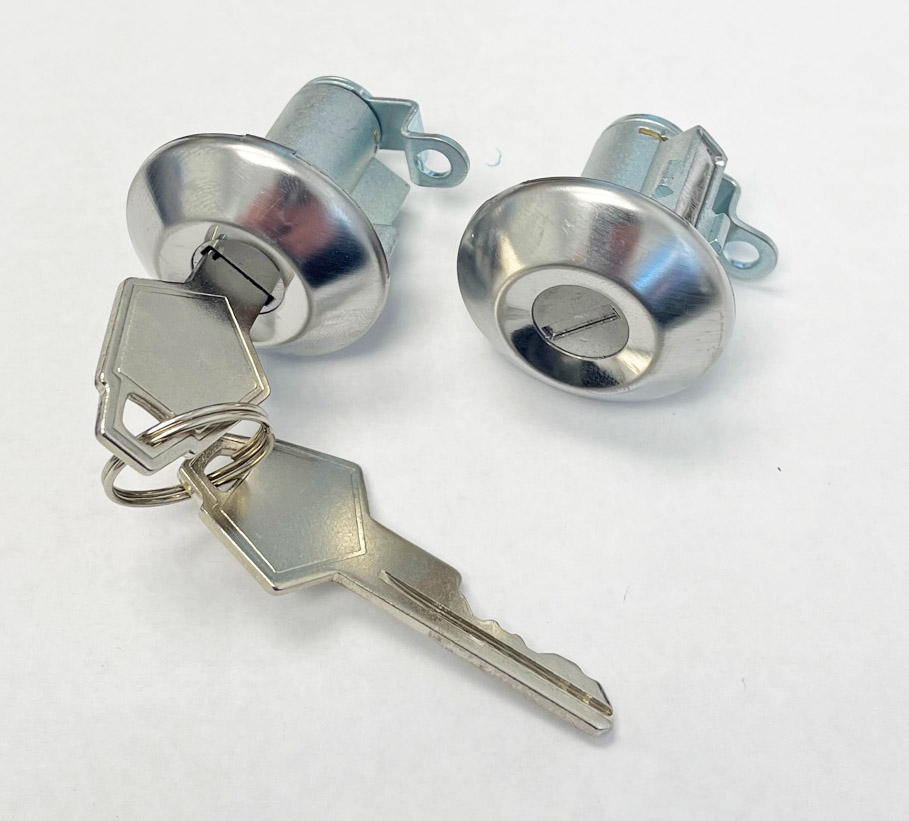Door locks (pair) and keys