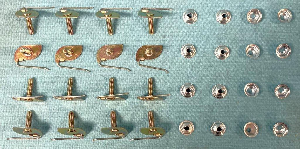 Vinyl Top Molding Clip kit - SE models only