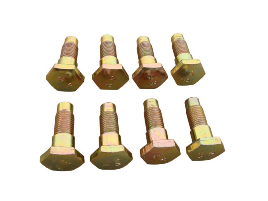 Convertible bucket seat belt bolts (set of 8)