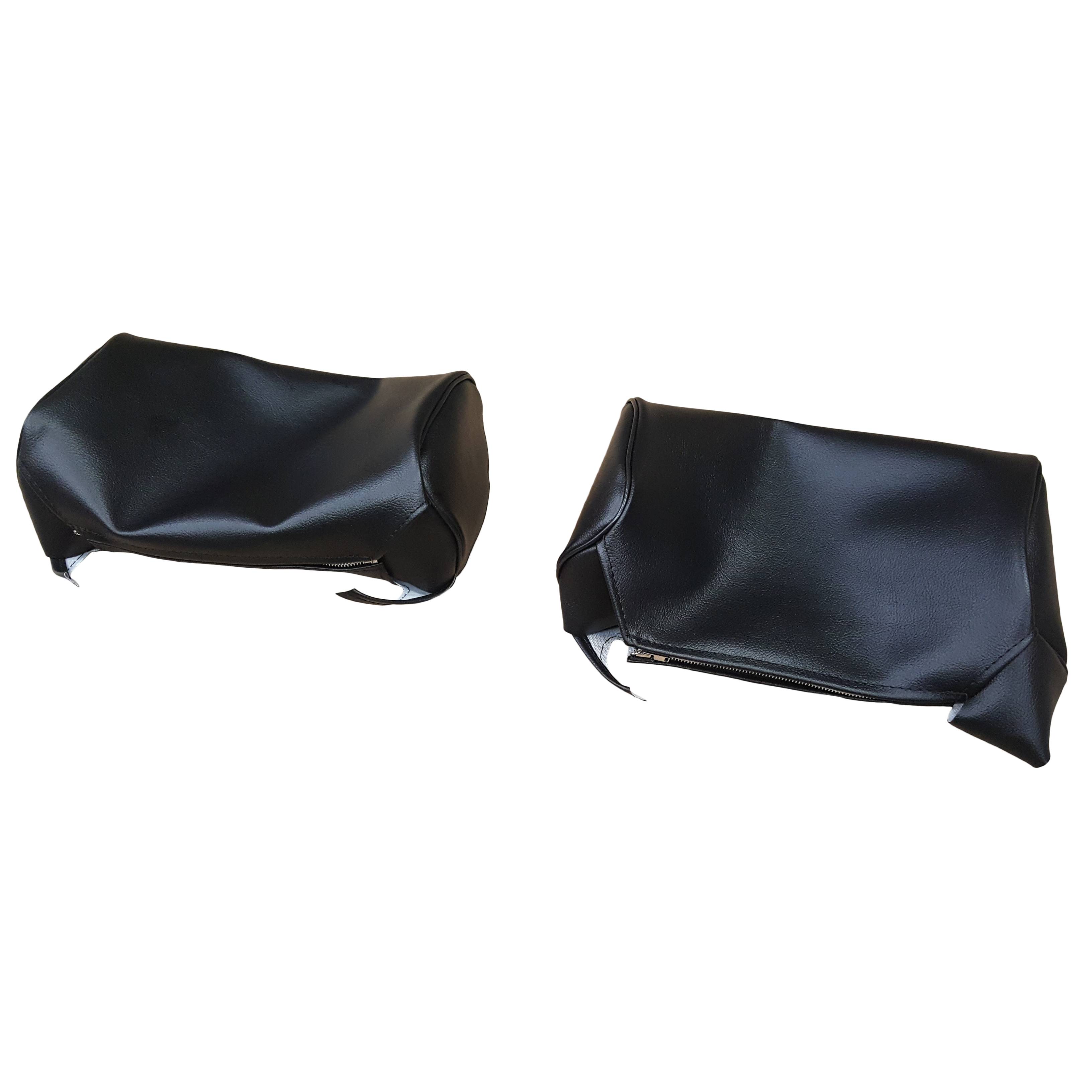 Headrest Covers - pair.  Dart Swingers and Valiant 100.
