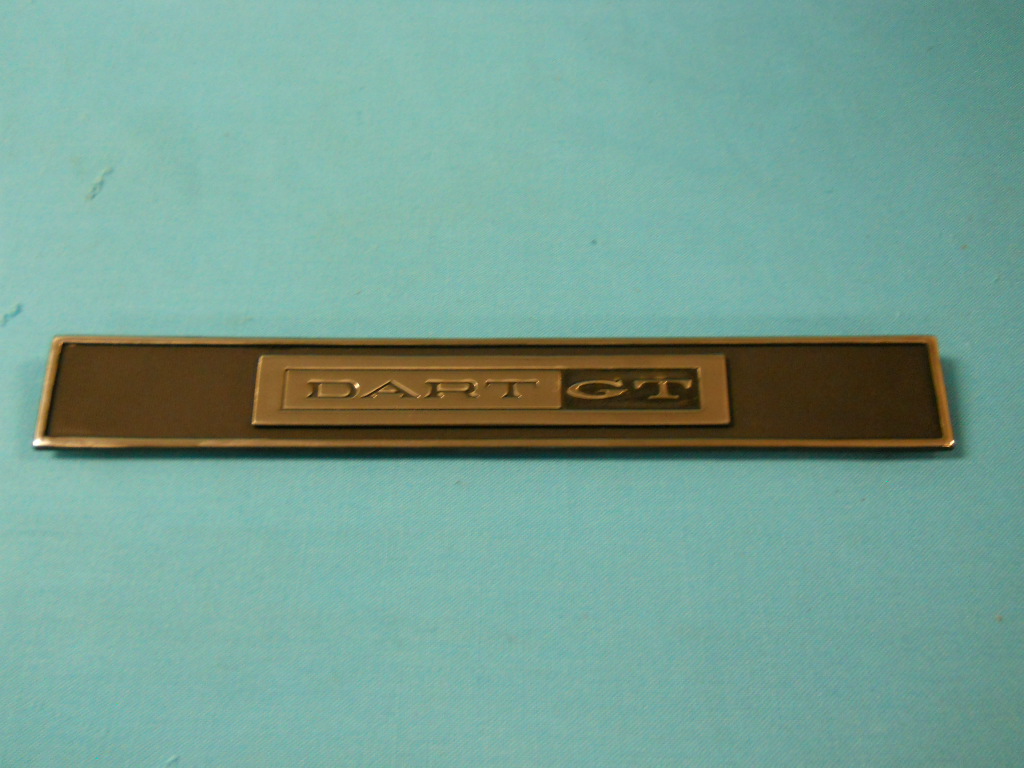Inner door Panel Emblem "Dart GT" - Fits either side (sold each)