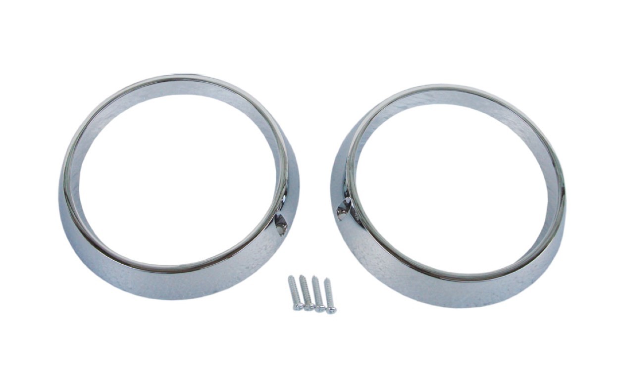Road Lamp Bezels (pair)
