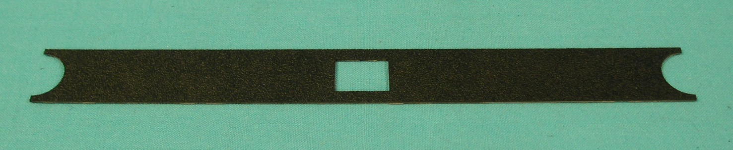 Shifter slider Sleeve - Black plastic slider which moves with automatic shifter - square hole in middle for shifter to push through.
