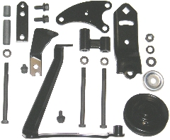 Alternator Mounting Kit - Big Block with A/C for 383 and 400 engines.