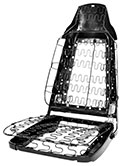 Complete Seat Frame - Drivers side - discount exempt
