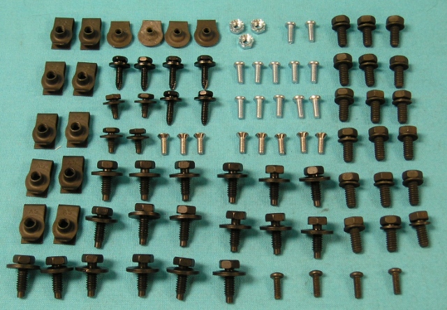 Grill Mounting Hardware kit - 83 piece
