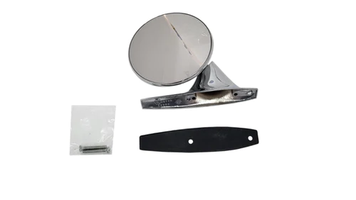 Side view mirror - drivers side - NON remote style.  Chrome