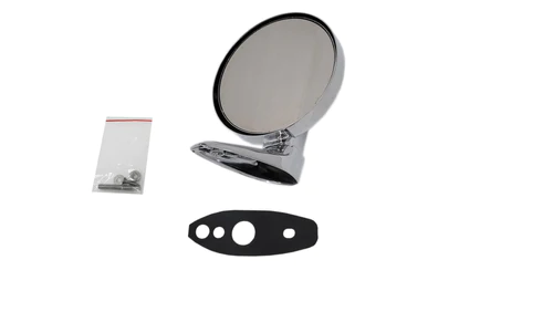 Manual Side View Mirror with remote style look - Driver side (Short base)
