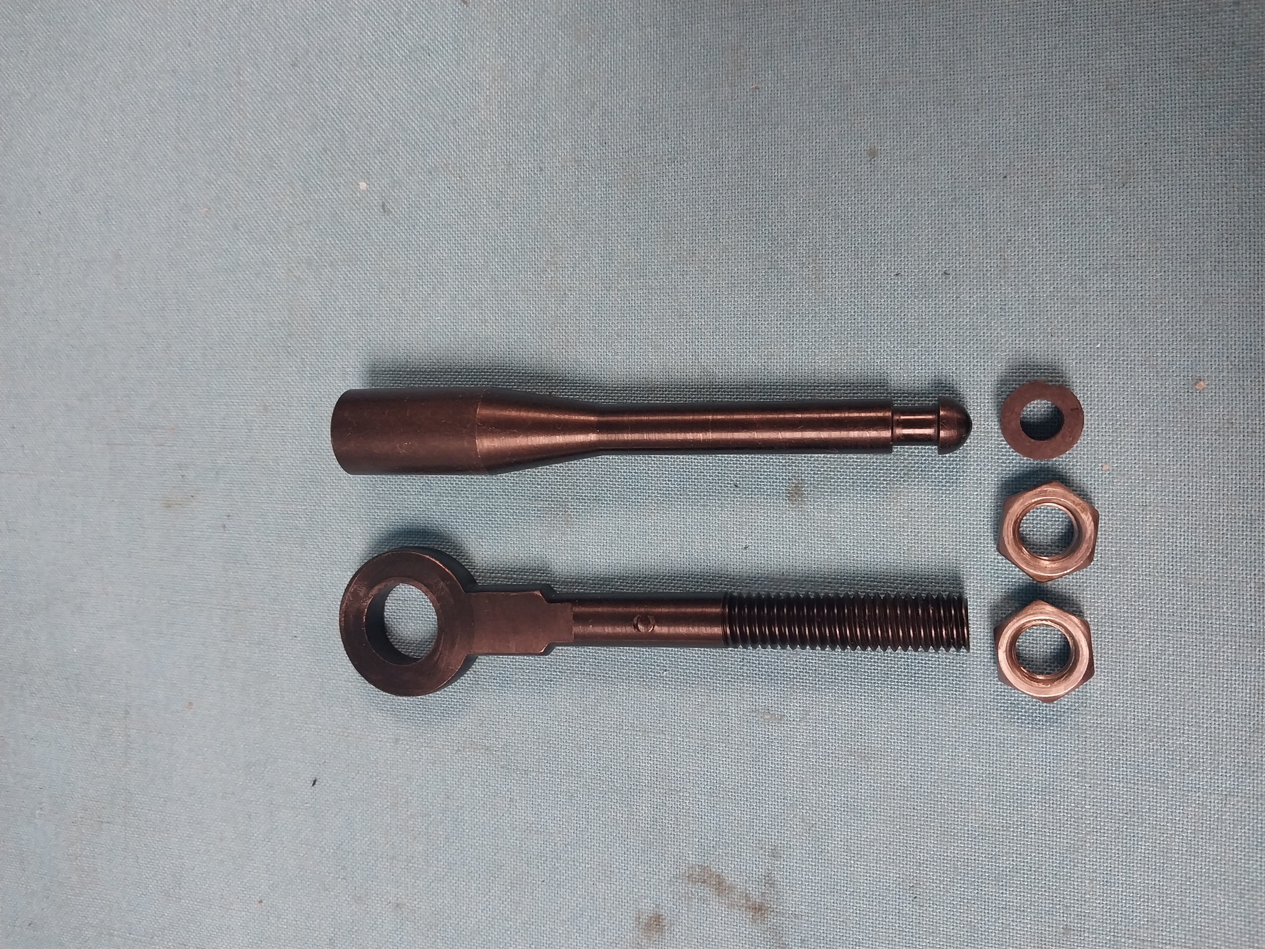 Adjustable Brake Master Cylinder Rod.  Allows you to lengthen the main master cylinder push rod to raise the foot and allow for less pedal swing for braking.  A good example is when you convert from a single master cylinder to a dual master cylinder the single master cylinder rod is going to make the pedal swing much further before engaging brakes - this adjustable unit will allow you to get good pedal feel much earlier in the swing of the foot brake.