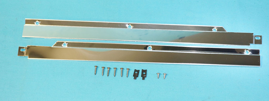 Sill plate extensions(Pair).  From the sill plate to the rear door panel.