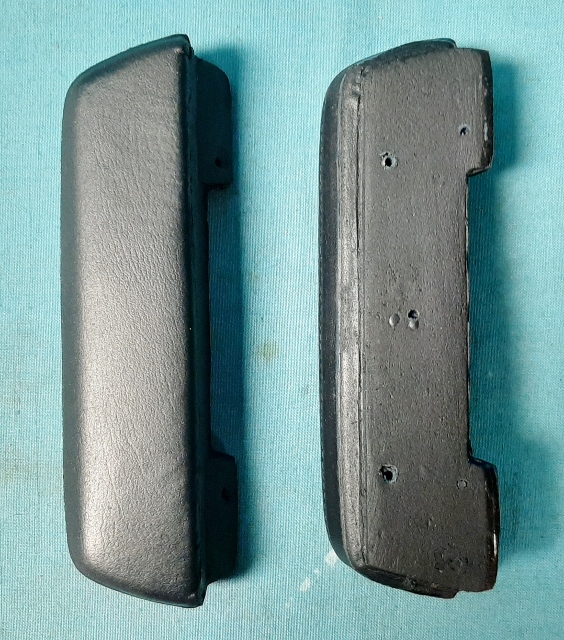 Armrest pad (fits either side) - Any stock color - choose below (pair) 
:Navy Metallic #320 (1966-67), Metallic Red # 520 (1967), Copper #620 (1967), Light Metallic Gold #618 (1967),