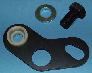 Interlock Linkage Bellhousing Bracket Kit - Includes Bracket with bushing, hex capscrew and washer.  Big Block