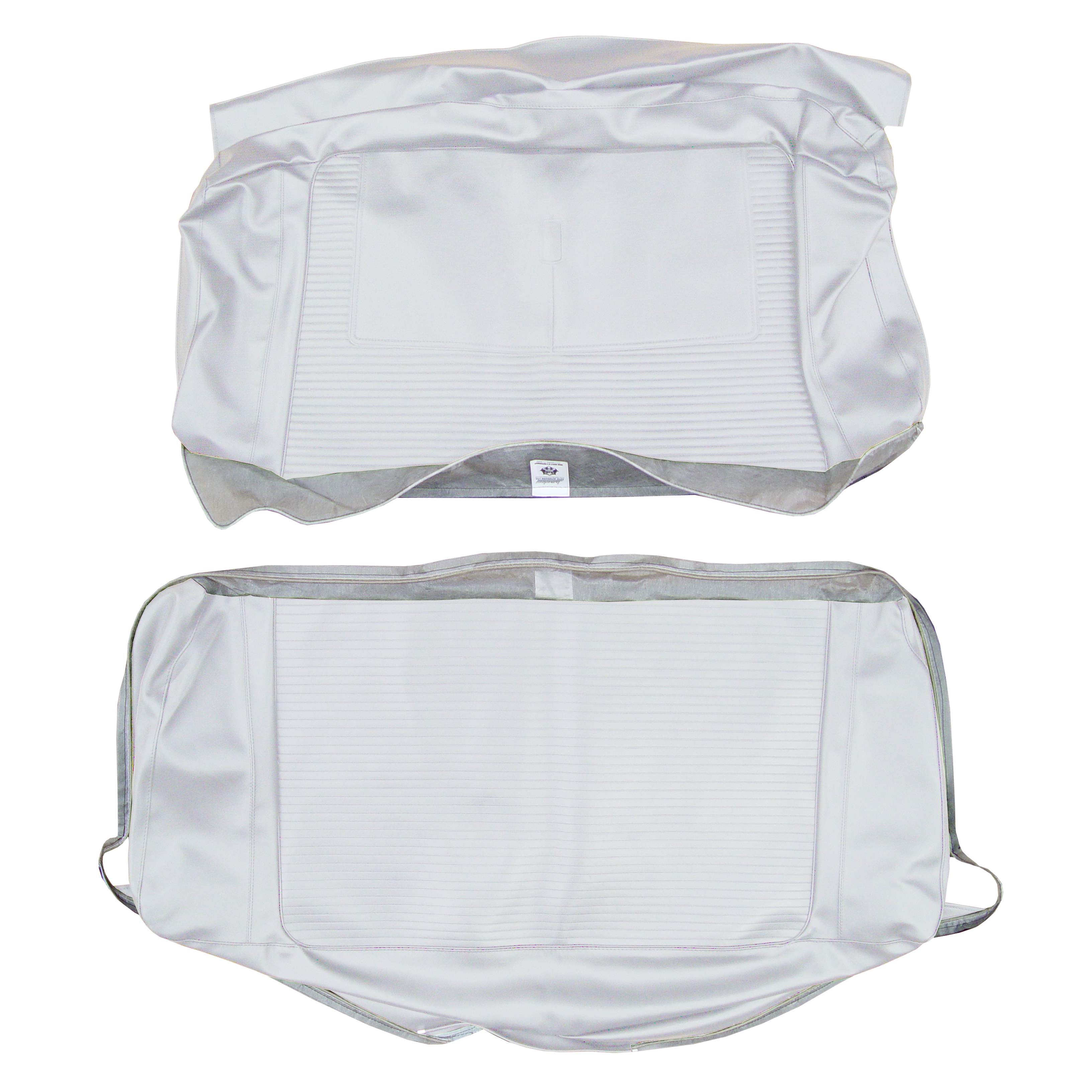Seat Upholstry - Rear bench - Convertible (Heat Sealed Cologne grain inserts & Cologne grain skirts)