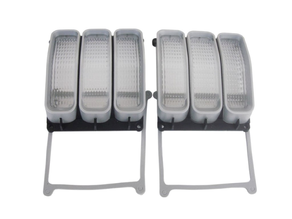 Front Parking Lenses (pair) - Sharktooth Grill application only - discount exempt