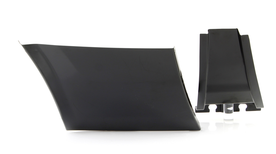 Drives side fender patch panel - lower dogleg - includes rear inner brace behind patch panel - unlike other patch listed in this section