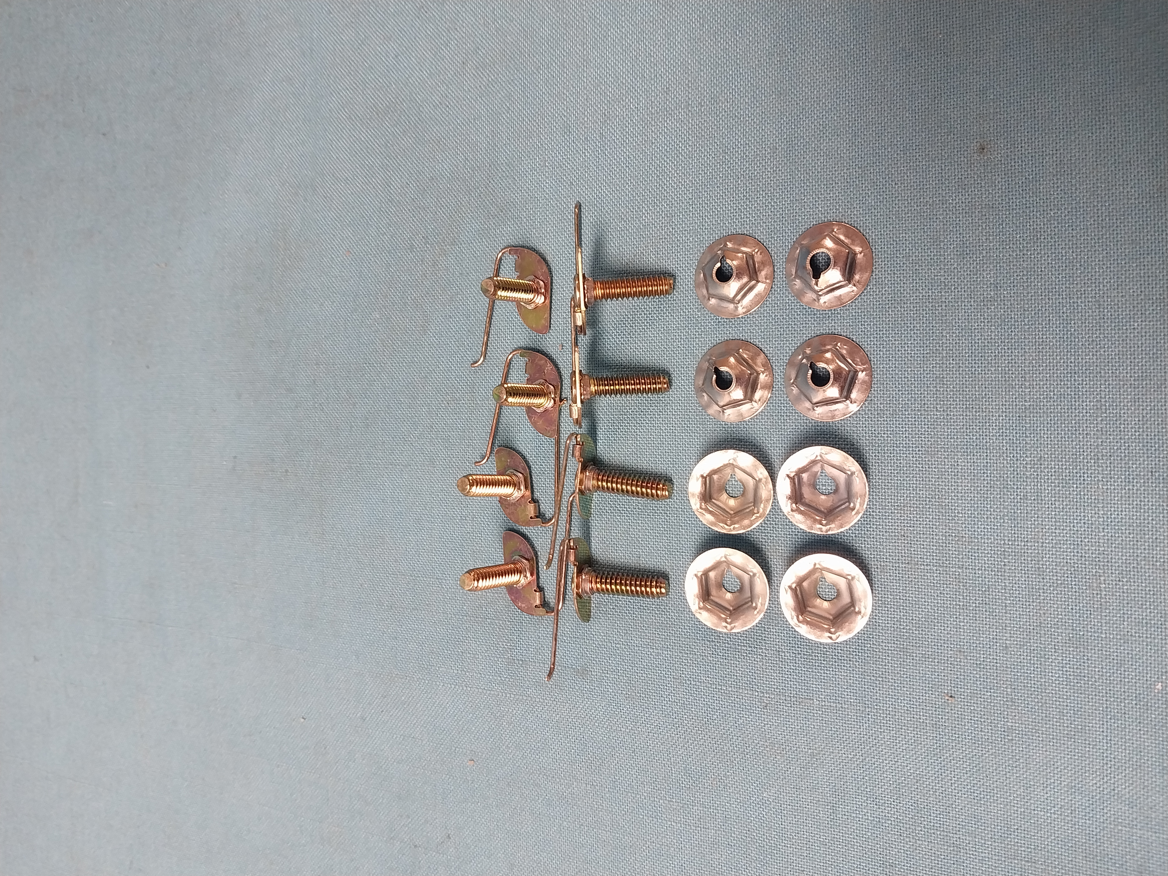 Hood Lip molding hardware kit