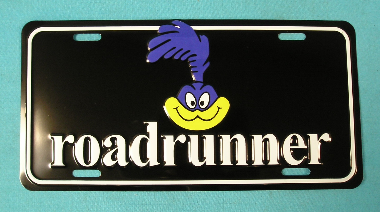 Roadrunner Birds head license plate