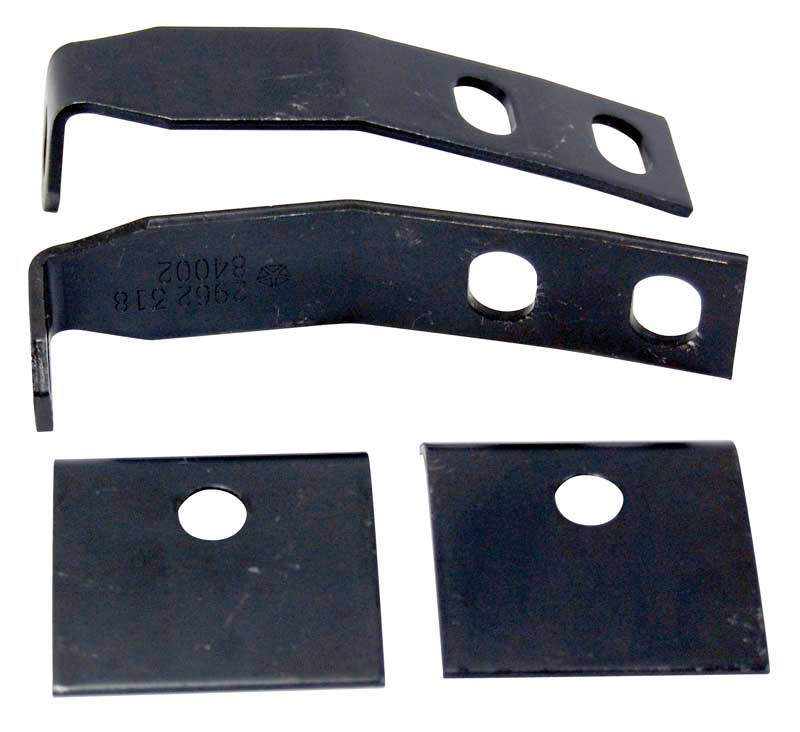 Rear bumper guard brackets (4 piece set) - discount exempt
