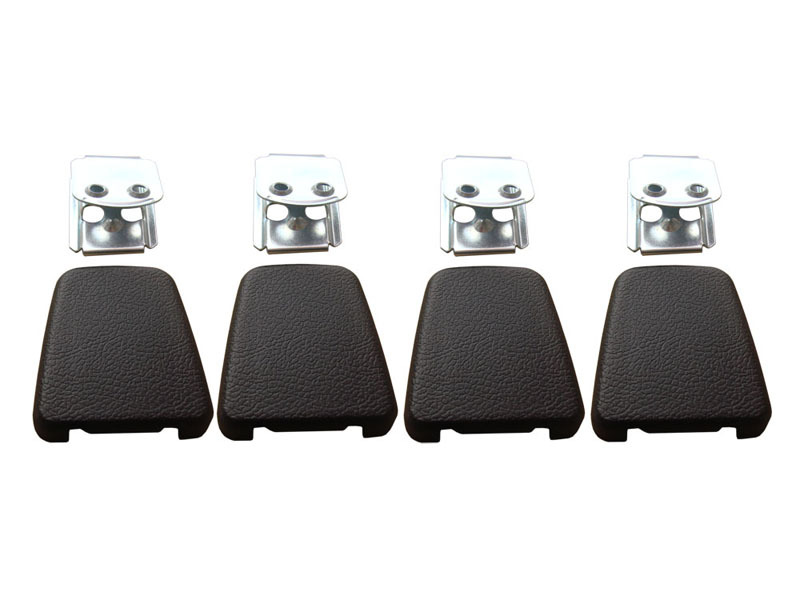 Shoulder Belt Clip - set of 4 - Black