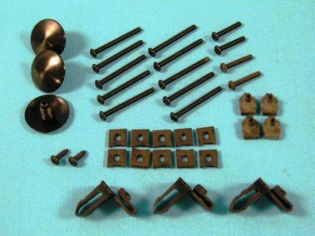 Grill Mounting Hardware kit - PLYMOUTHS - 36 piece kit