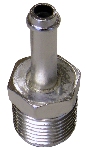 Vacuum Control Connector 1/4" - for 68-69 Chargers WITHOUT power brakes to supply vacuum to the headlight door actuator.  Also used on 426 HEMI cars WITHOUT power brakes.