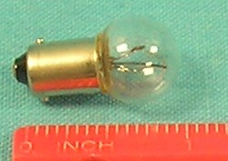 Bulb - Single Element - Single contact at base - B257 model number.