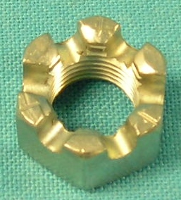 Castle Nut - 1/2-20 nut 3/4 AF (.44 TK) each