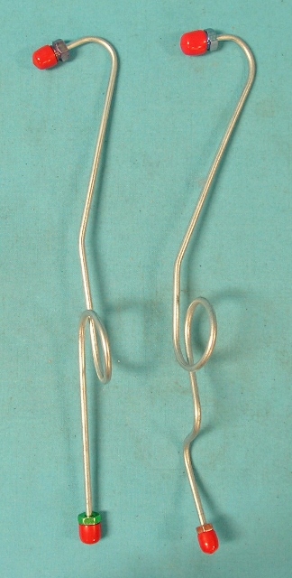 Master Cylinder Lines - standard 2 line brake line set - disc. or drum - Power Brakes - OEM material