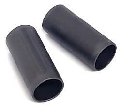 Strut Rod Bushing Spacer kit - Usually not included with most new bushing kits.  Made from correct size steel tubing and required to establish proper bushing deformation when the front strut rod nut is tightened.  Zinc Phosphate and oil finish as originals (2 per kit).