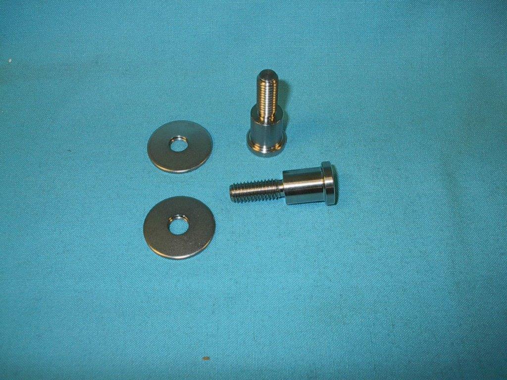 Door Lock Strikers - Stainless steel (pair)