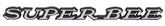 "Super-Bee" fender emblem (2 used per car)