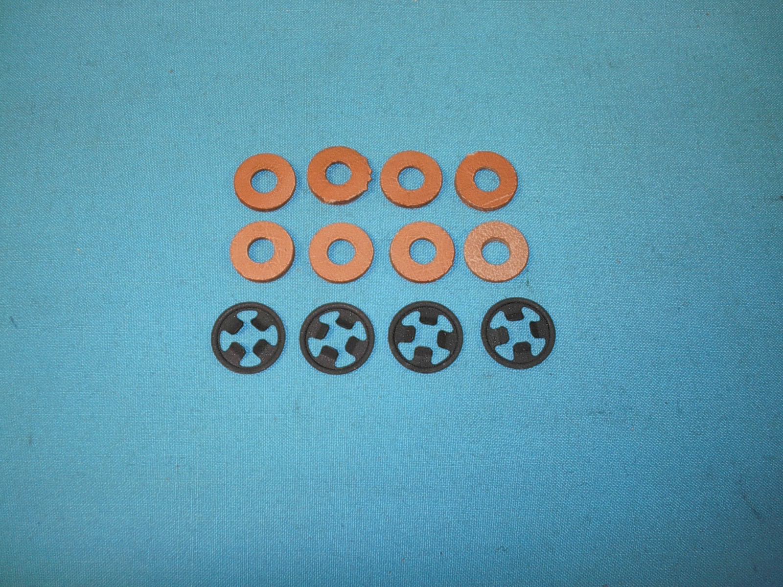 Door window hardware kit (12 piece).Not a complete kit as only have produced what is shown in picture to date.  This is for both doors.
