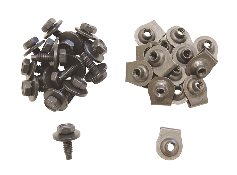 Rear Valance Bolt Kit - PLYMOUTHS  (30 Pcs)