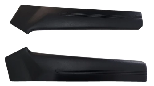 Rear panel upper bolters - Black (Pair)