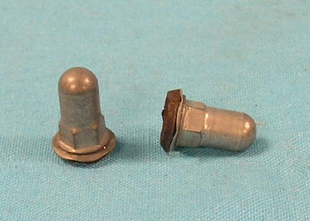 High Crown Acorn Nut - 8-32 - 11/32 AF .53 OD and  .78 OAH