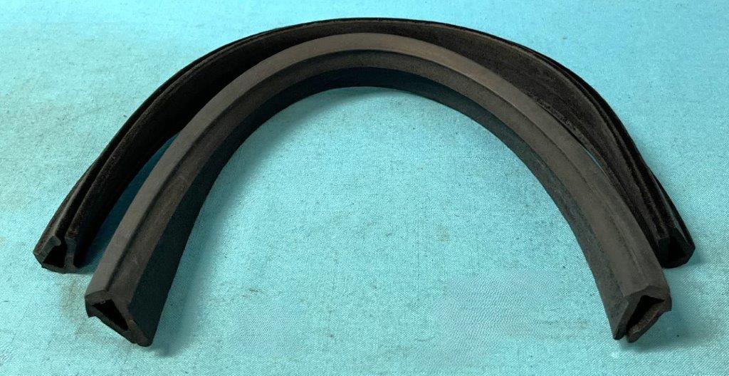 Quarter Window flocked window channel seals (pair).  Goes into a metal channel