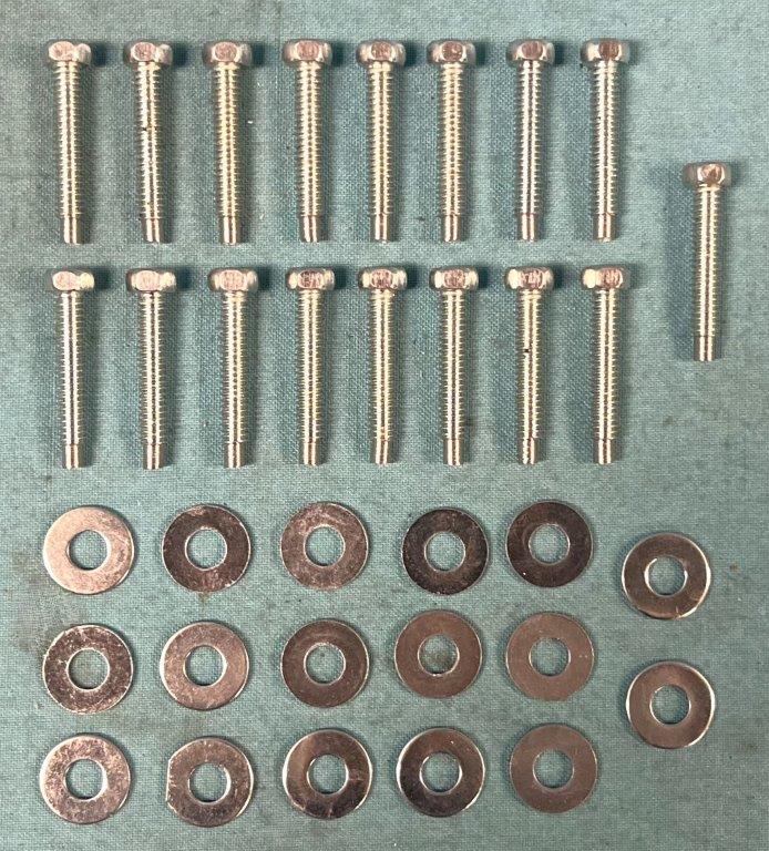 Convertible Bolt Kit - Top Tack Strip