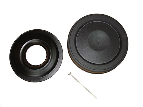 Air Cleaner - Without breather tube on side.