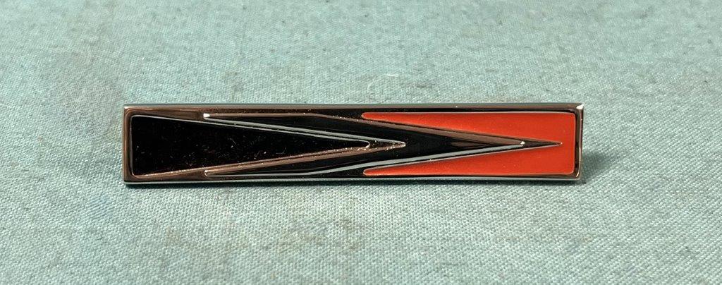 "Arrow" emblem on C-pillar.  Fits either side - 2 needed per vehicle - sold each