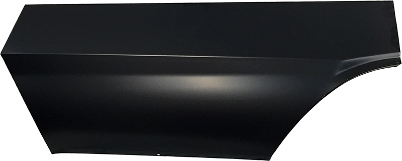 Quarter panel patch panel - passenger rear lower.  With NO side marker holes.