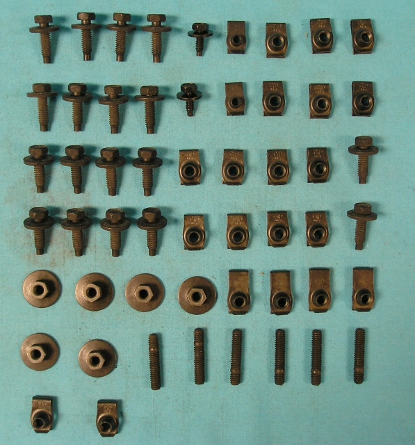 Fender Bolt Kit (62 pieces) - All but Barracuda