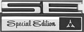 "SE" emblem
