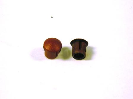 Door Vent Hole plug - Maroon Red(each) fits 1/4" diameter hole.  This is for a single plug - not a pair of them as pictured as most need (2) per vehicle.