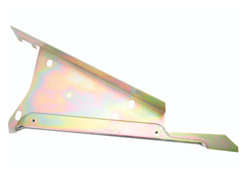 Passenger side radiator support.  Allows you to convert your 22" radiator opening to a 26" radiator opening.