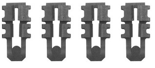 Door latch / Lock Clip set (set of 4)