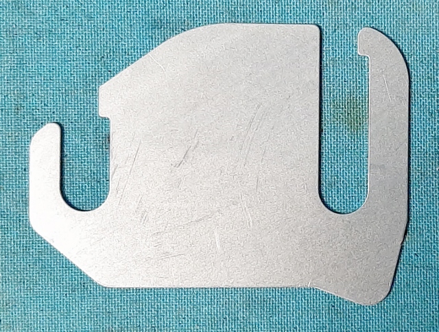 Door Striker Plate Shims - .60mm (each).Zinc Plated for corrosion resistance, designed to shim the door striker catch to the correct thickness for optimum door operation.