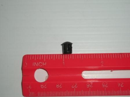 Door Vent Hole Plug - Black color (each) fits 1/4" diameter hole