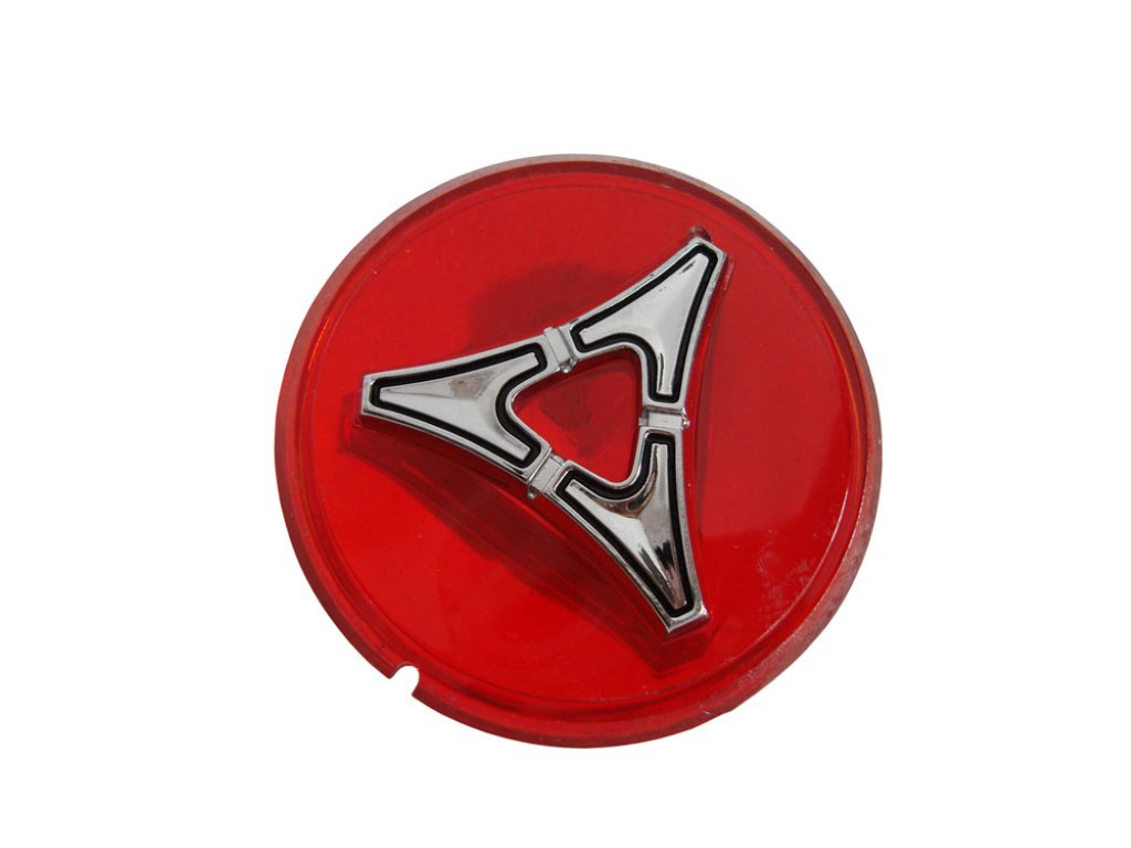 Round plastic trunk emblem - Medallion only