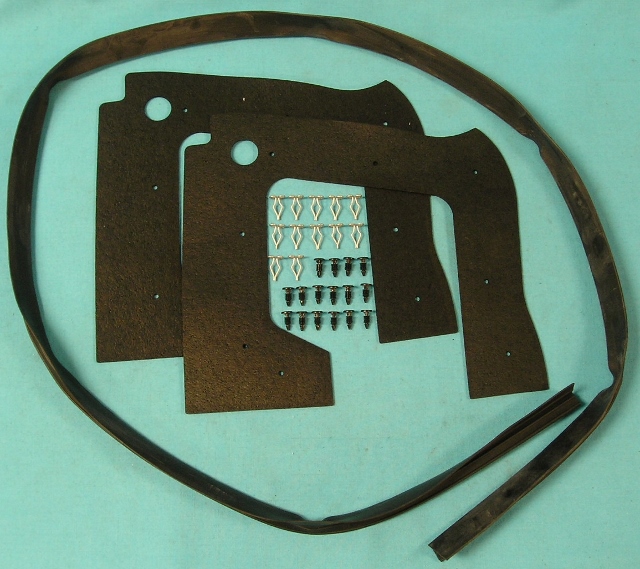 Fender Shield Gasket Kit - set - with fasteners
